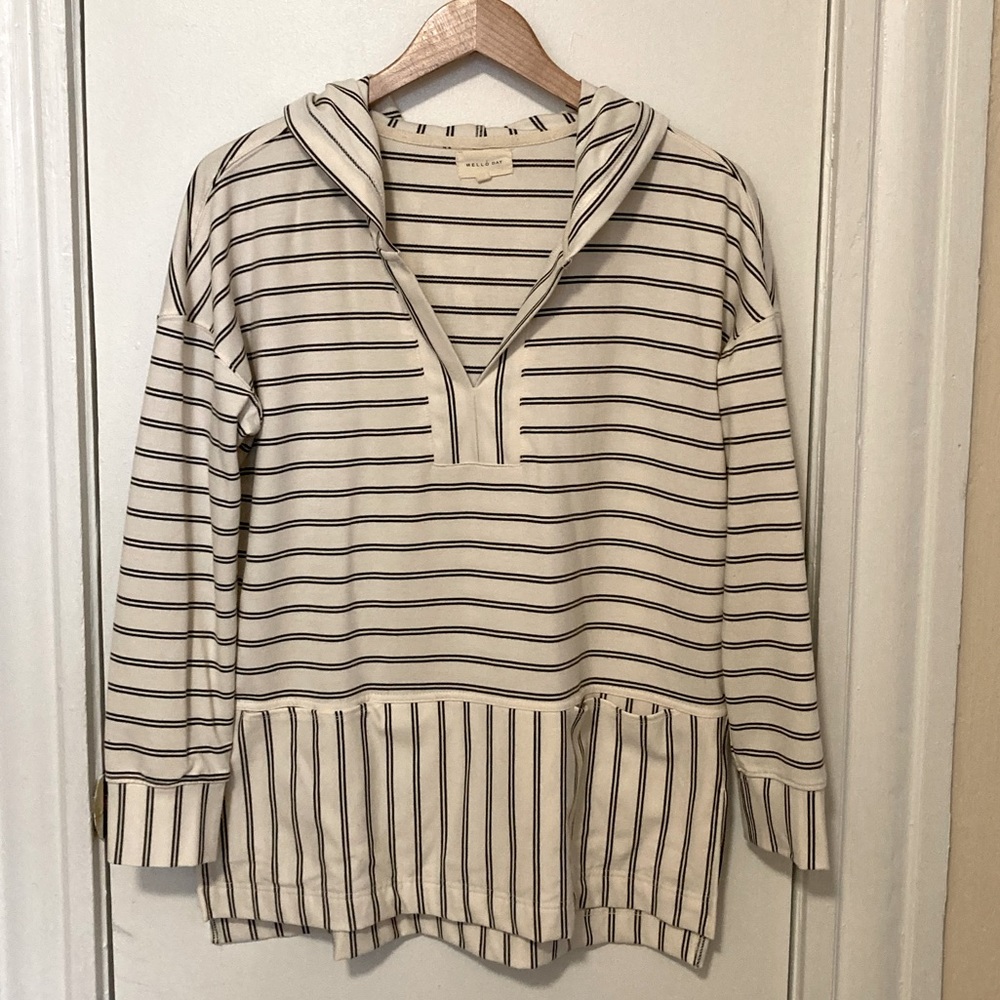Melló Day Stripped Sweatshirt